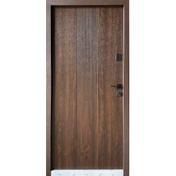 1200 Ніка Браун Метал-МДФ коричнева, вулиця