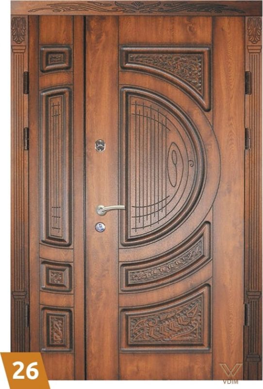 Двері вхідні, двополі, "глухі"