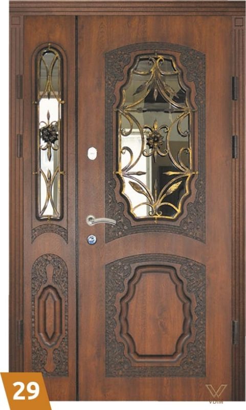 Двери входные, двуполые