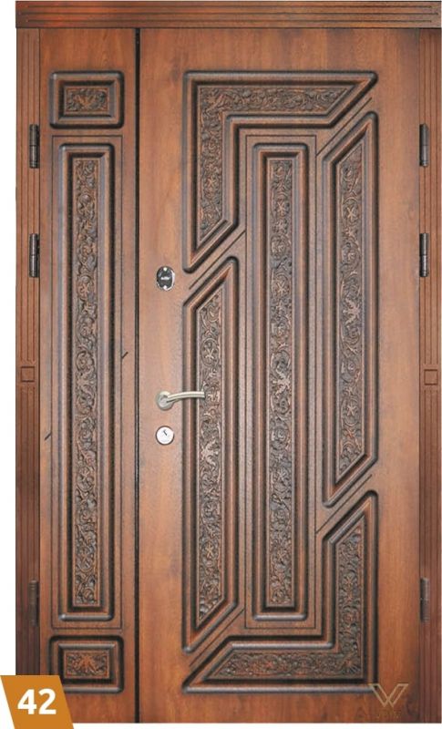 Двері вхідні, двополі, "глухі"