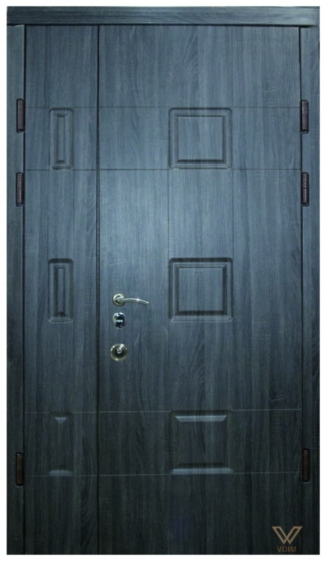 Двері вхідні двополі, глухі