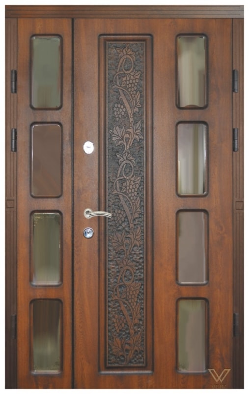 Двері вхідні, двополі