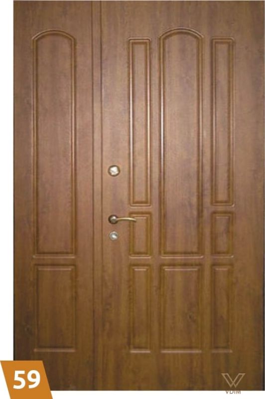 Двері вхідні, двополі, "глухі"