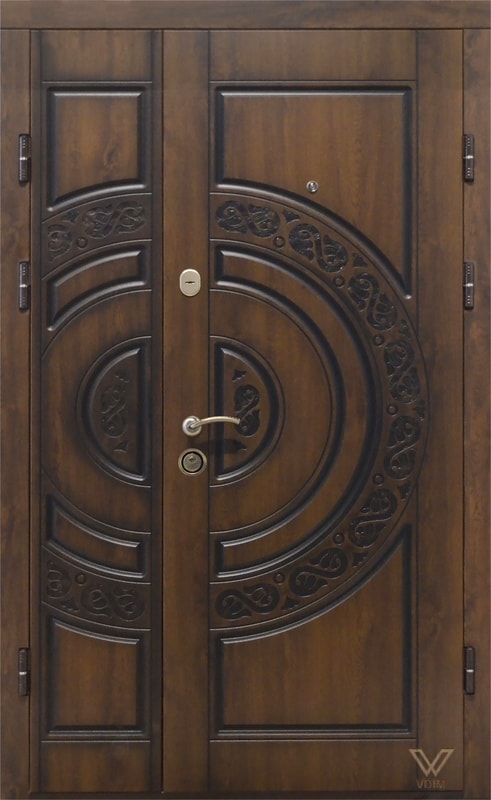 Двері вхідні, двополі