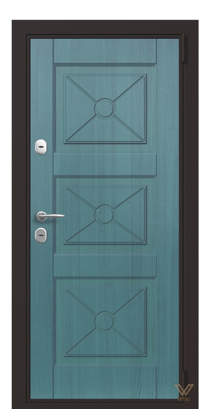 Двері вхідні в квартиру, Ціан структура