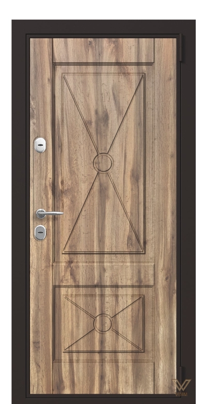 Двері вхідні в квартиру, Старе дерево