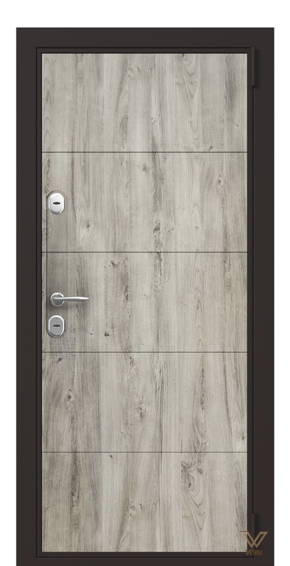 Двері в квартиру, Дуб кантрі сірий