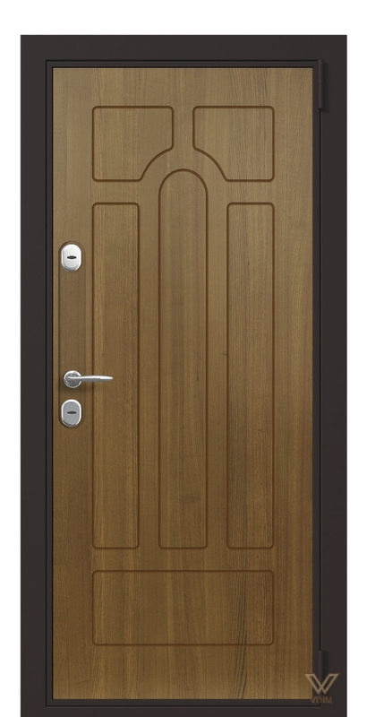 Квартирні двері, Дуб рустік