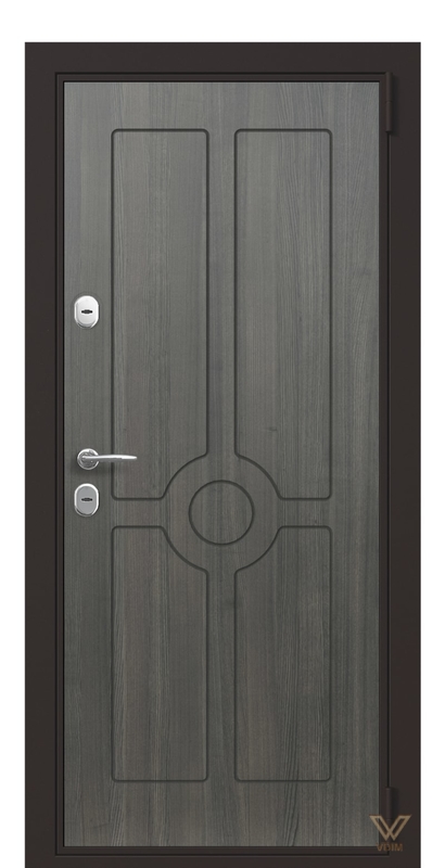 Двері вхідні в квартиру, Дуб кортина