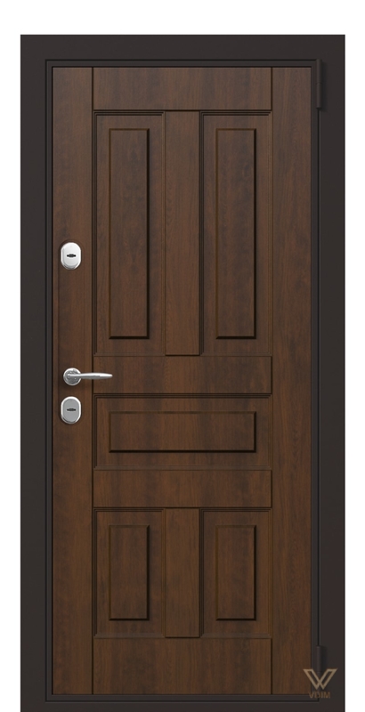 Двері вхідні в квартиру, Горіх лісовий