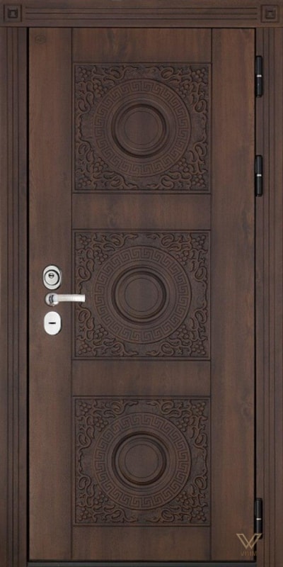 Двері вхідні, двополі  "глухі"