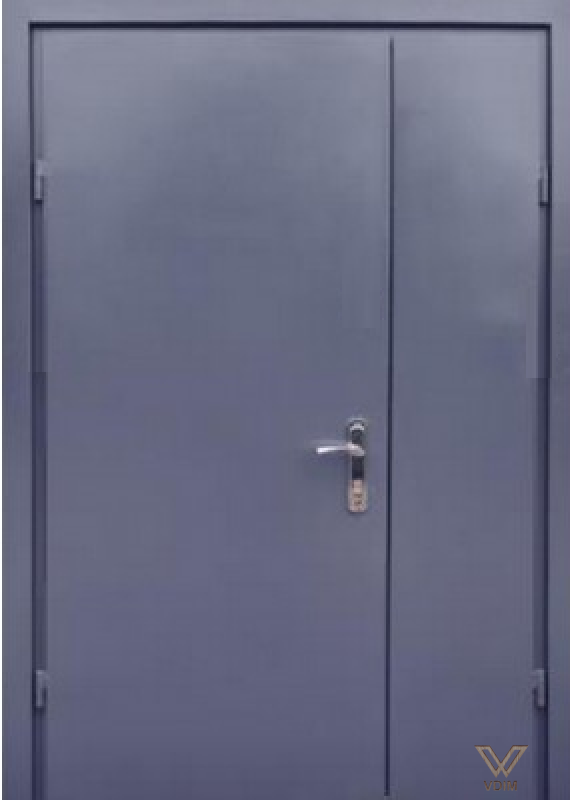 Технічна 2 листа металу, Фарбування RAL7024, 1200x2050