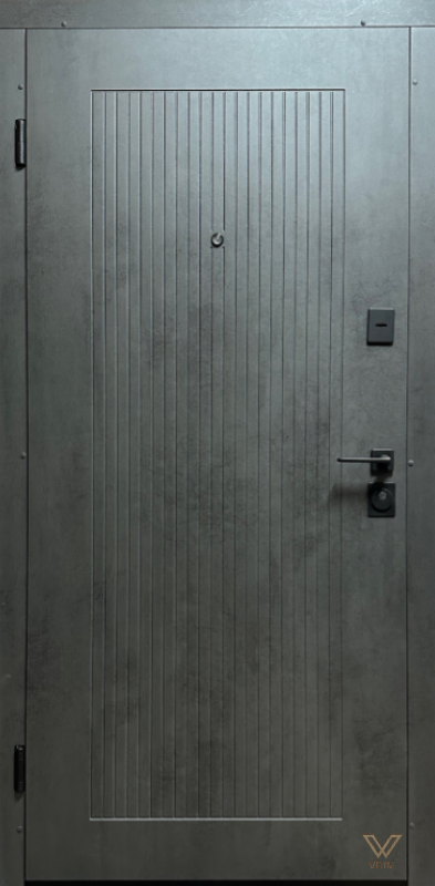 ЛОФТ  (квартира), Бетон темний, 860x2050