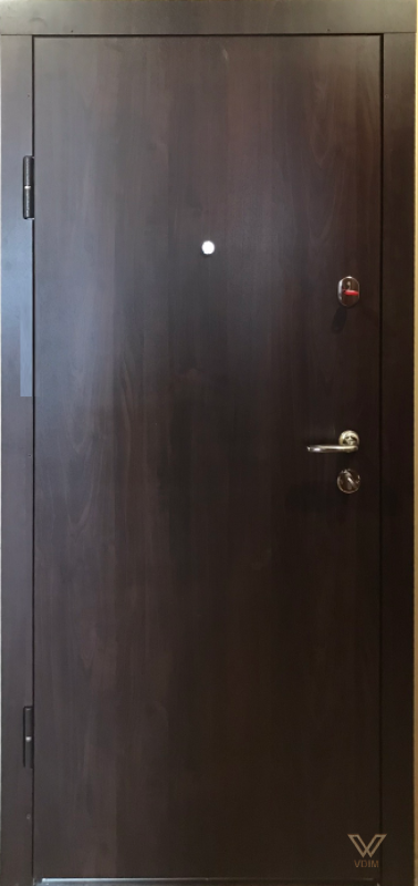 Оптима  лайт  Гладь (квартира), Темний горіх, 860x2040