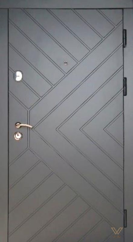 Граніт квартира, Сірий тиснений, 860x2050