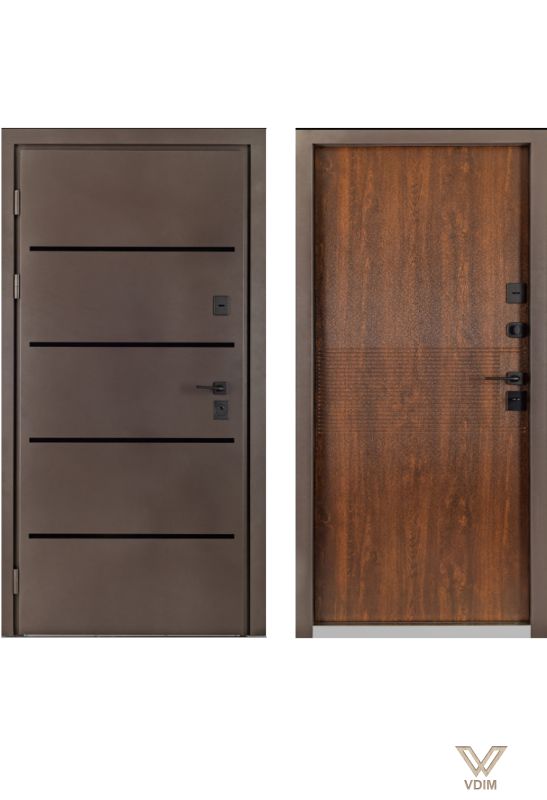 Форест Браун Метал-МДФ, вулиця (3 контури з терморозривом) (акційна модель) 960 пр / лів