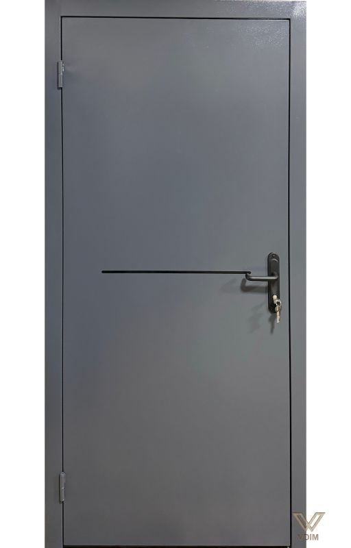 Еко-Техно з молдингом RAL 7024