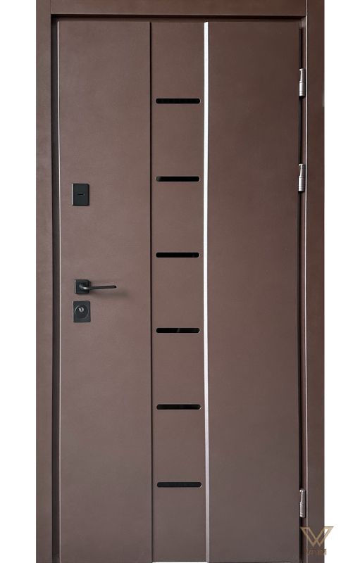 Ніка Браун Метал-МДФ коричнева, вулиця