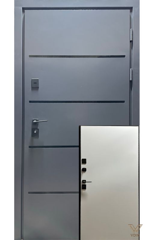 Форест ГРЕЙ Метал-МДФ, вулиця (3 контури з терморозривом)