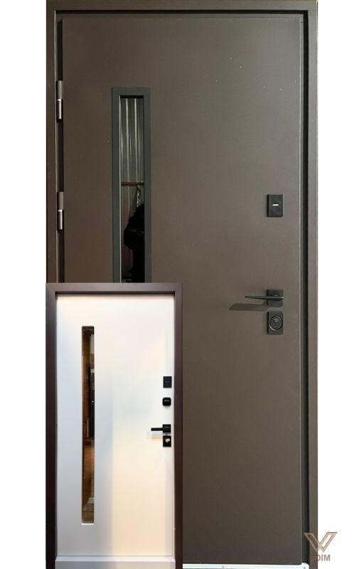 Стріт браун Люкс Вулиця зі Склом (з терморозривом)