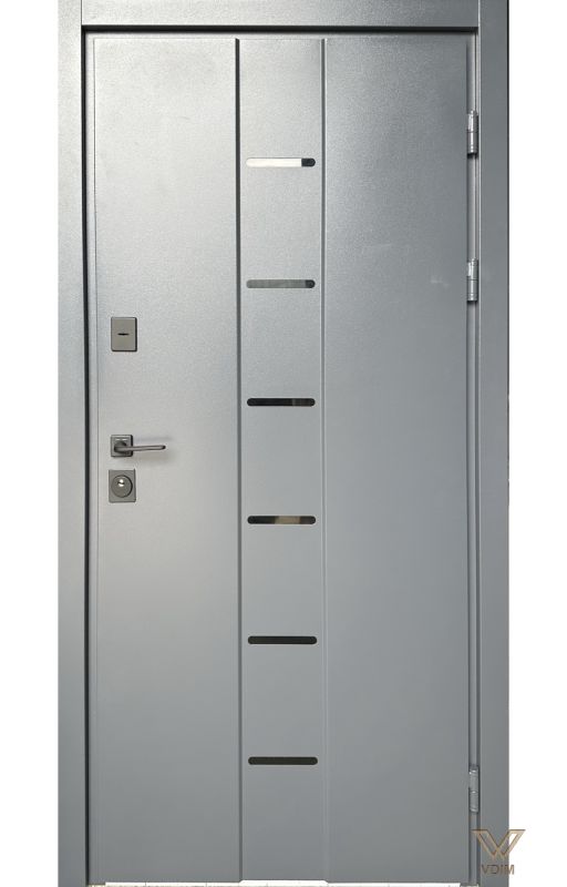 Ніка Метал-МДФ сіра, вулиця